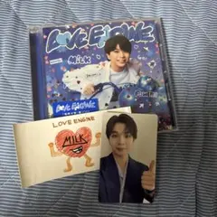 M!LK LOVE ENG!NE 塩﨑太智盤 塩﨑太智ステッカー トレカ付き