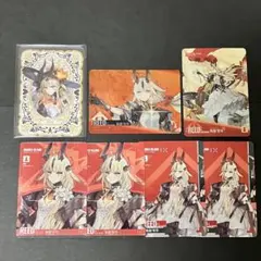 アークナイツ　焔影リード　トレーディングカード　レア　蛍光叙夢　kayou