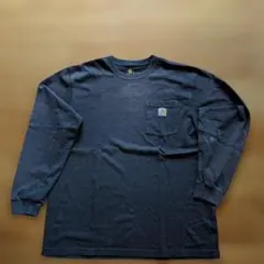 【古着】Carhartt ポケットロンT カーハート