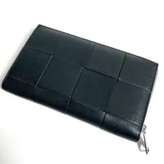 RFID/極美品✨ボッテガヴェネタ 二つ折り財布 カセット イントレ