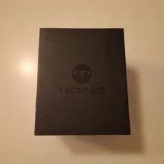 TECHNOS メンズウォッチ シルバー ブラックのサムネイル