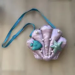 ディズニーリゾート　リトルマーメイド アリエル ショルダーバッグ 貝殻型