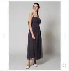 GELATO PIQUE グレー キャミワンピース F