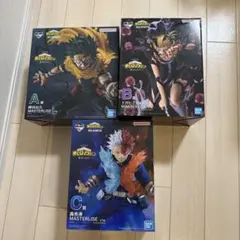 僕のヒーローアカデミア　一番くじ　フィギュアセット