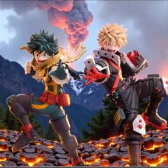 新品未開封2点 ヒロアカ Trio-Try-iT Figure デク 爆豪