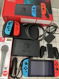 Nintendo Switch 本体セット（ネオンブルー／ネオンレッド）