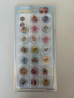 日焼けキティ おはじきシール