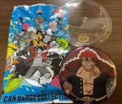 ワンピース USJ 2022 缶バッジ ユースタス・キッド