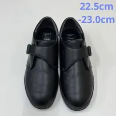 日本製 ムーンスター 22.5cm 23cm フォーマルシューズ 黒 発表会