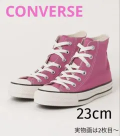 CONVERSE コンバース ハイカットスニーカー ピンク 23cmのサムネイル