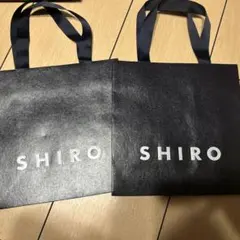 SHIRO ショップ袋 2枚セットのサムネイル