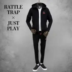 RATTLE TRAP×JUST PLAY セットアップ　setup 黒ブラックのサムネイル