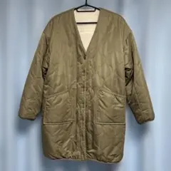 chocolraffine robe リバーシブル　キルティングコート