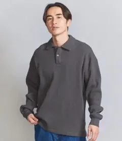 【BEAUTY&YOUTH】ヘビーサーマルポロシャツ