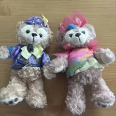 ダッフィー&シェリーメイぬいぐるみバッチ2体セット(イースター)