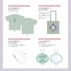 イコラブ 8周年ツアー プレチケグッズ