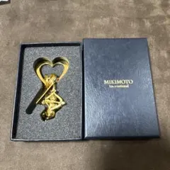 MIKIMOTO International キーホルダー 天使 ハート