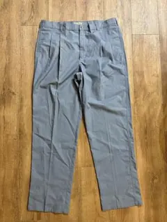 80's USA製！L.L.BeanツータックチノパンツW40L34 TALONのサムネイル