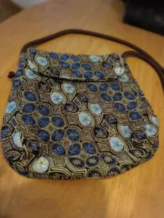 ショルダーバッグ・ビーズ刺繍・ビーズ東京tokyo☆バッグ・ポシェット