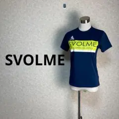 SVOLME スボルメ　Tシャツ　半袖　ネイビー△のサムネイル