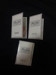 Dior Miss Dior 香水サンプル 3枚セット