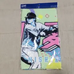 西武ライオンズ.西川愛也プレイヤーズプリントフェイスタオル...