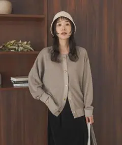 URBAN RESEARCH DOORS タックフライスカーディガン