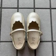 apres les cours フォーマルシューズ 19.0 アイボリー