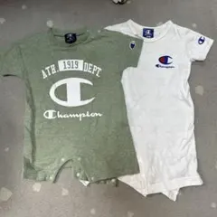 Championロンパース2点セット 80