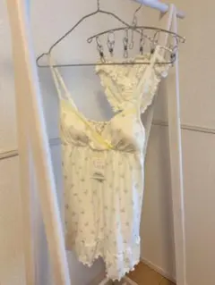 【ジェラートピケ】花柄ネグリジェとショーツセット