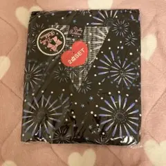 DollyRibbon 花火柄 2点セット 甚平 160cm