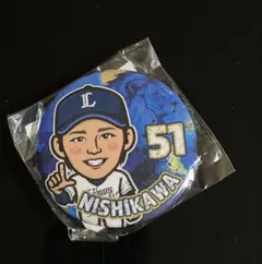 西武ライオンズ 西川愛也選手 缶バッチ - メルカリ