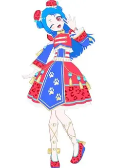 フルコーデ アニマルロックレッド