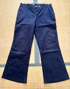 ブラック カジュアルパンツ