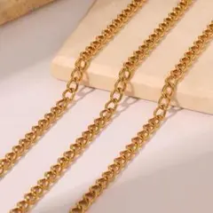 ネックレス ブレスレット セット ゴールド ステンレス #C639-1