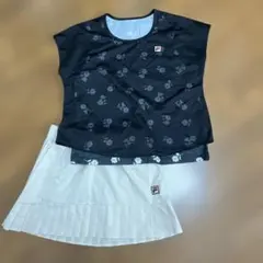 美品 FILA フィラ セットアップ XL L サンバイザー 3点セット - メルカリ