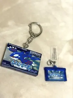 ポケモン　カセットキーホルダー　サファイア