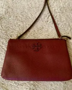 ★美品！３回使用のみ！Tory Burch トリーバーチ レザーショルダーバッグ