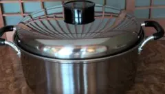 ステンレス製 蒸し器 両手鍋のサムネイル