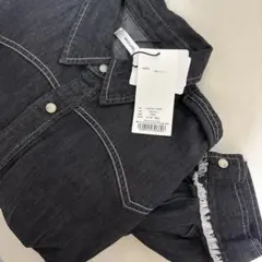 【新品タグ付き】MOUSSY WAIST TUCK PANEL DENIMシャツ