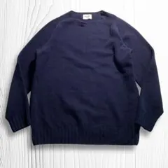 MORRIS & SONS 英国製 ウール100% ニット セーター Mサイズ