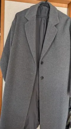 GU グレー チェスターコート S