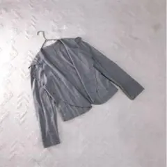 ジャンニ ロ ジュディチェ トップス ボレロ ラップ カーディガン ジャケット