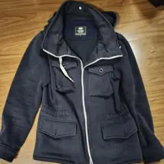 BEAMS HEART フード付きネイビージャケット M