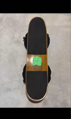 SYCK TRIX スケートボード グリーン・ブラック　室内スケートボード練習用 SYCK TRIX シックトリックス バランスボード 体幹 トレーニング