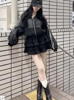 シアー ブルゾン