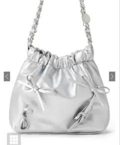 GRL 2wayリボンチェーンショルダーミニバック　ac2388