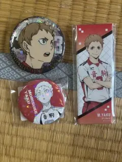 ハイキュー‼︎ autumn&winter 夜久衛輔 ホログラム缶バッジ ハイキュー！！ トレーディングホログラム缶バッジ