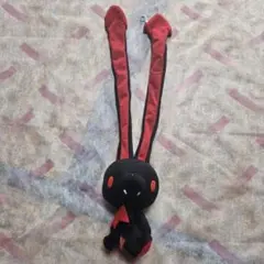 汎用うさぎ 悪魔型 ぬいぐるみマスコット ブラックデビル チャックスGP