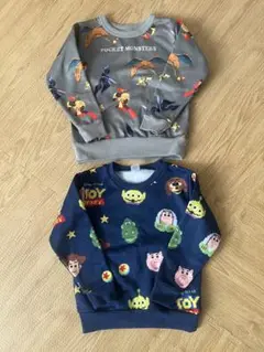 ポケモントレーナー&トイストーリートレーナー　2枚セット　110cm